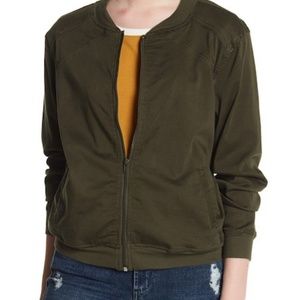 Unionbay Twill Bomber Jacket  Sz S